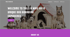 Desktop Screenshot of bandb4dogs.com